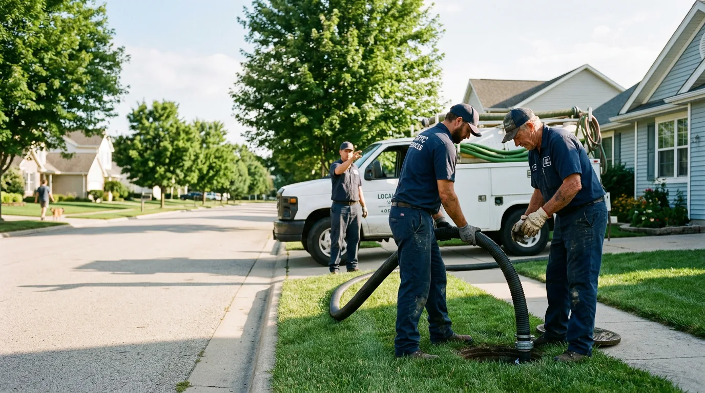 Emergency Septic Service in Pownal, ME